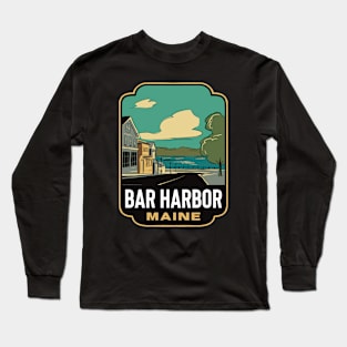 Bar Harbor Maine Long Sleeve T-Shirt